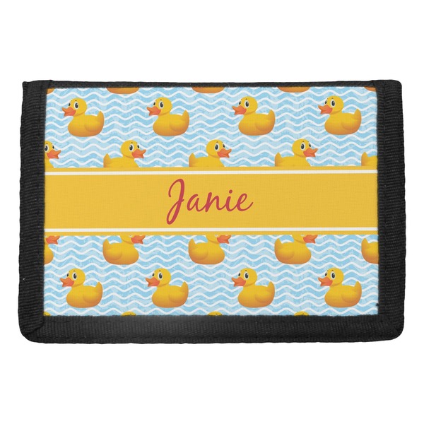 Custom Rubber Duckie Trifold Wallet (Personalized)
