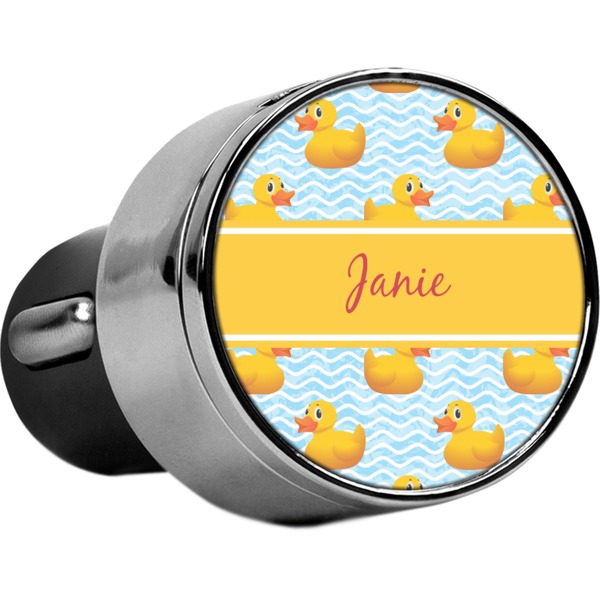 Custom Rubber Duckie USB Car Charger (Personalized)