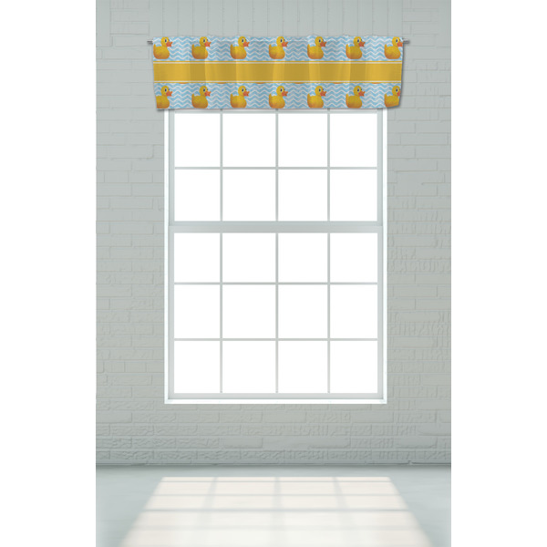 Rubber Duckie Valance - On window