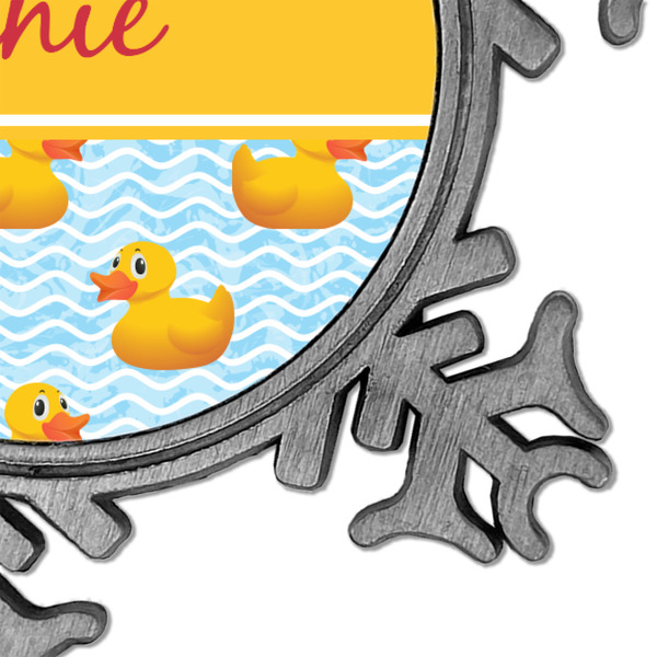 Rubber Duckie Vintage Snowflake - Detail