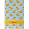 Rubber Duckie Waffle Weave Towel - Full Color Print - Approval Image