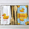 Rubber Duckie Waffle Weave Towels - 2 Print Styles