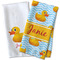 Rubber Duckie Waffle Weave Towels - Two Print Styles