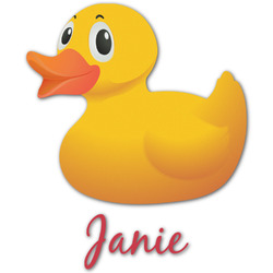 Rubber Duckie Graphic Decal - Custom Sizes (Personalized)