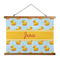 Rubber Duckie Wall Hanging Tapestry - Wide (Personalized)