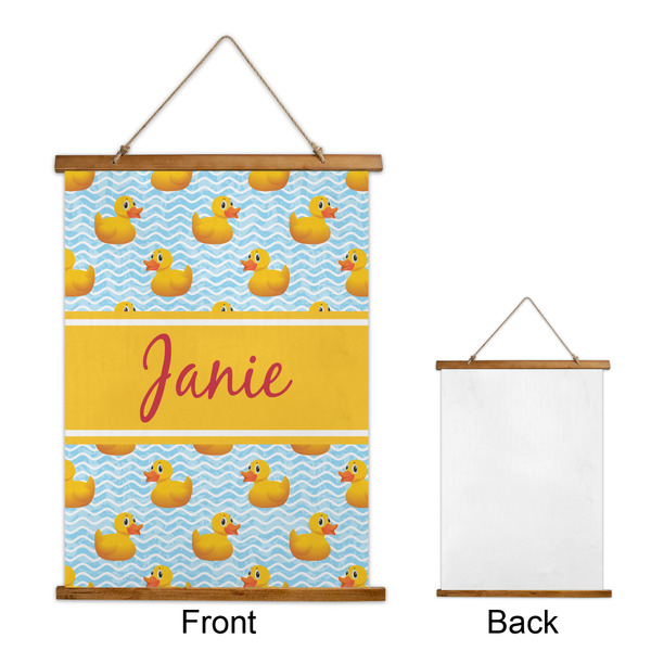 Rubber Duckie Wall Hanging Tapestry - Portrait - APPROVAL