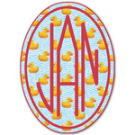 Rubber Duckie Monogram Decal - Small (Personalized)