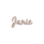 Rubber Duckie Name/Text Decal - Medium (Personalized)