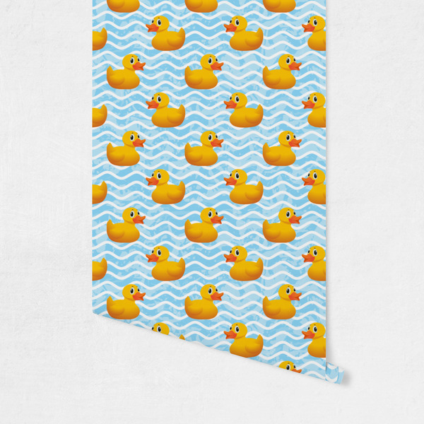 Rubber Duckie Wallpaper on Wall