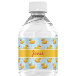 Rubber Duckie Water Bottle Labels - Custom Sized (Personalized)