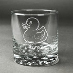 Rubber Duckie Whiskey Glass - Engraved (Personalized)