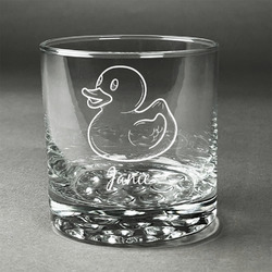 Rubber Duckie Whiskey Glass (Single) (Personalized)