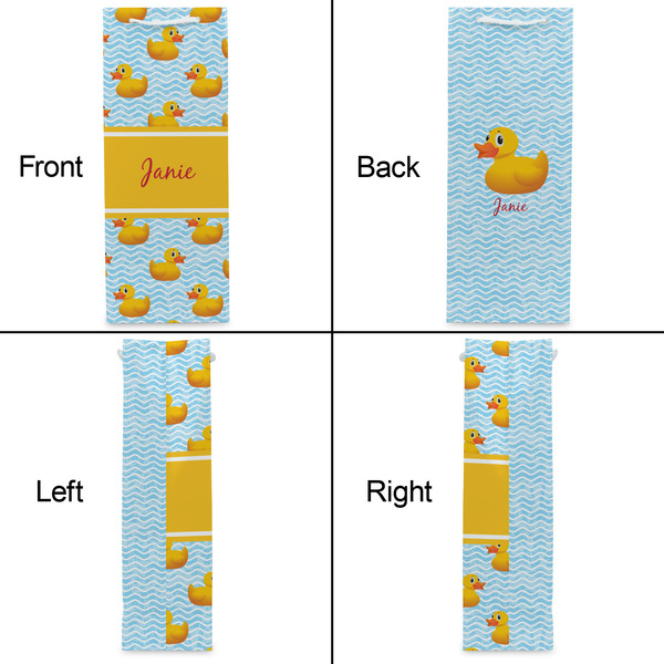 Rubber Duckie Wine Gift Bag - Gloss - Approval