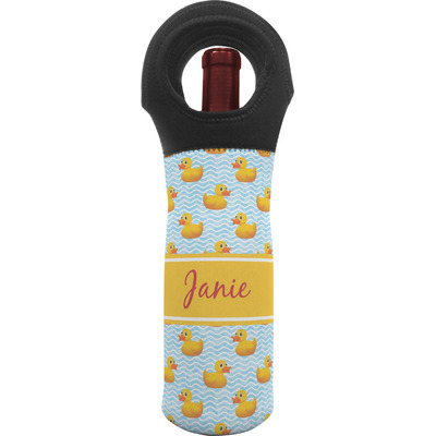 Rubber Duckie Wine Tote Bag (Personalized)