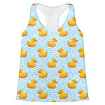 Rubber Duckie Womens Racerback Tank Top - X Small