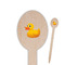 Rubber Duckie Oval Wooden Food Picks