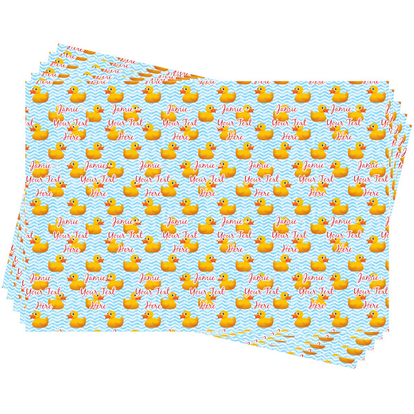 Rubber Duckie Wrapping Paper - 5 Sheets Approval