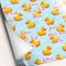 Rubber Duckie Wrapping Paper - 5 Sheets