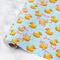 Rubber Duckie Wrapping Paper Rolls- Main