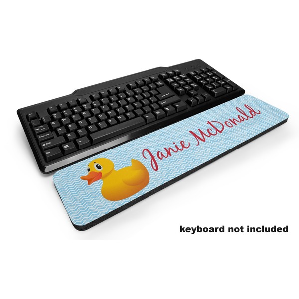 Custom Rubber Duckie Keyboard Wrist Rest (Personalized)