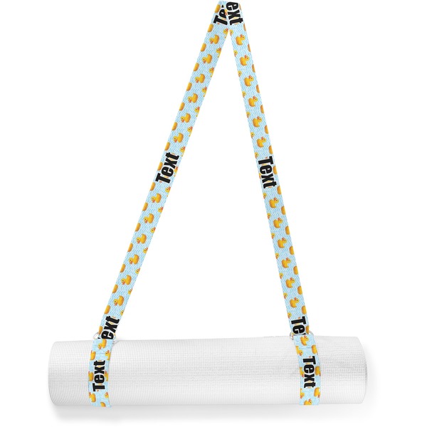 Custom Rubber Duckie Yoga Mat Strap (Personalized)
