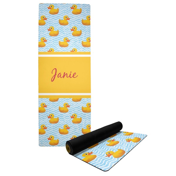 Custom Rubber Duckie Yoga Mat (Personalized)