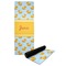 Rubber Duckie Yoga Mat with Black Rubber Back Full Print View