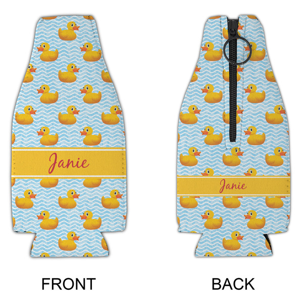 Rubber Duckie Zipper Bottle Cooler - APPROVAL