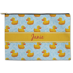 Rubber Duckie Zipper Pouch (Personalized)