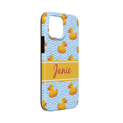 Rubber Duckie iPhone Case - Rubber Lined - iPhone 13 Mini (Personalized)