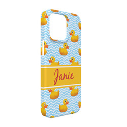 Rubber Duckie iPhone Case - Plastic - iPhone 13 Pro (Personalized)