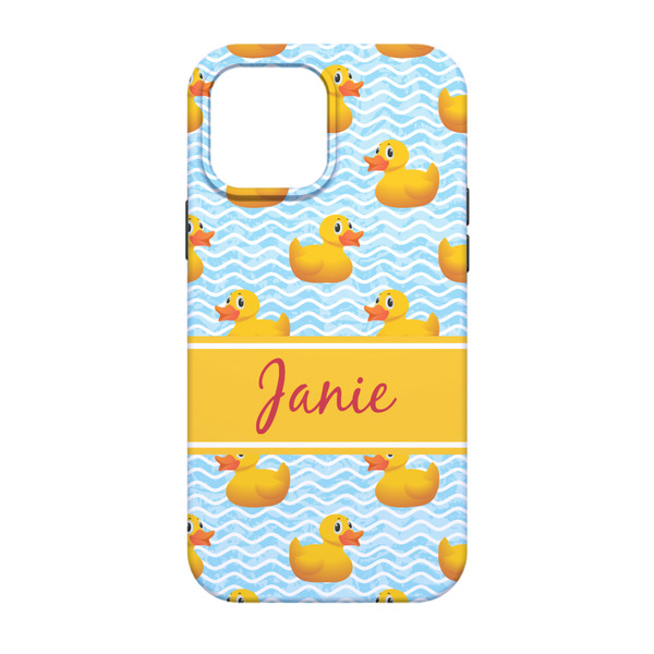 Rubber Duckie iPhone 13 Pro Tough Case - Back