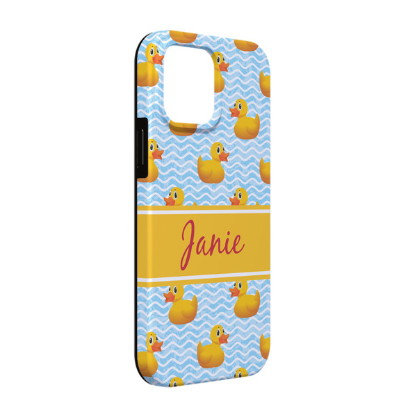 Custom Rubber Duckie iPhone Case - Rubber Lined - iPhone 13 (Personalized)