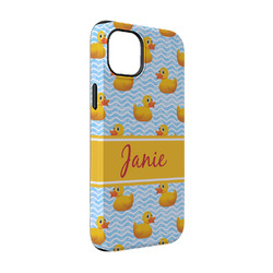 Rubber Duckie iPhone Case - Rubber Lined - iPhone 14 (Personalized)