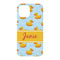 Rubber Duckie iPhone 15 Case - Back