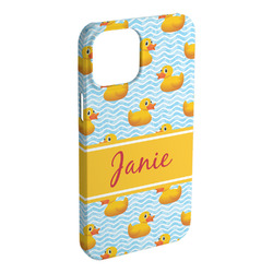 Rubber Duckie iPhone Case - Plastic - iPhone 15 Plus (Personalized)