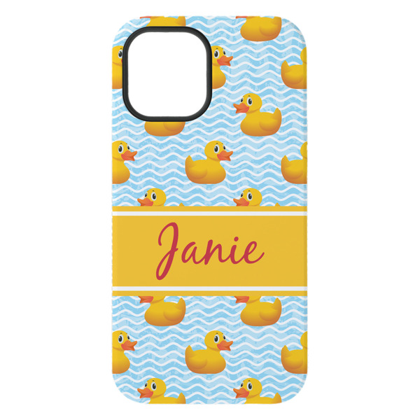 Rubber Duckie iPhone 15 Plus Tough Case - Back