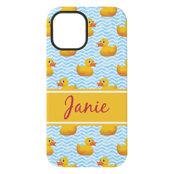 Rubber Duckie iPhone 15 Pro Max Tough Case - Back