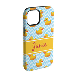 Rubber Duckie iPhone Case - Rubber Lined - iPhone 15 (Personalized)