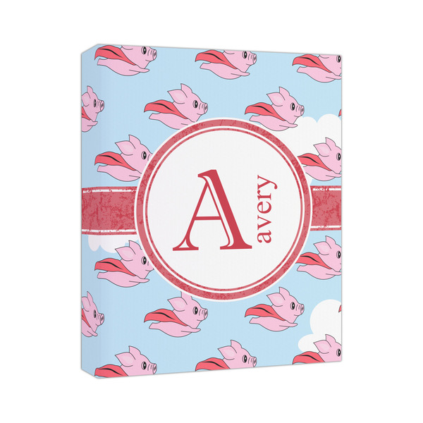 Custom Flying Pigs Canvas Print (Personalized)