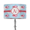 Flying Pigs 12" Drum Lampshade - ON STAND (Fabric)