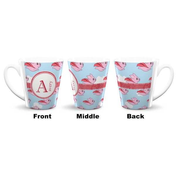 Flying Pigs 12 Oz Latte Mug - Approval