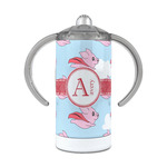 Flying Pigs 12 oz Stainless Steel Sippy Cup (Personalized)