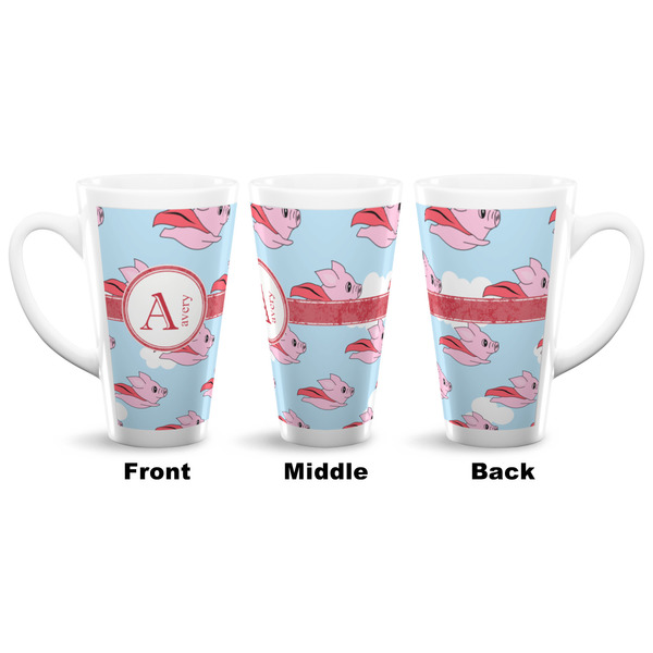 Flying Pigs 16 Oz Latte Mug - Approval