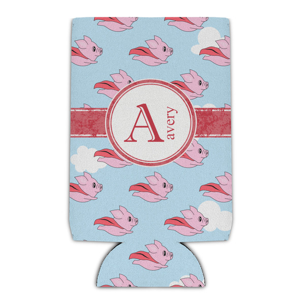 Custom Flying Pigs Can Cooler (Personalized)
