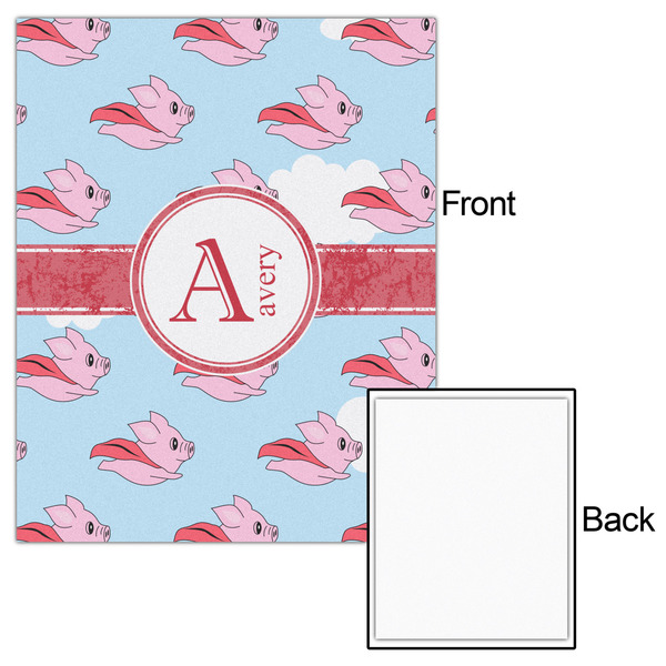 Flying Pigs 16x20 - Matte Poster - Front & Back