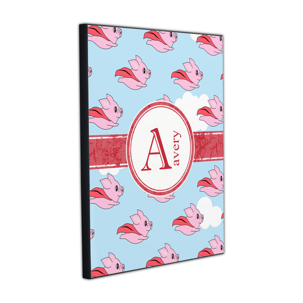 Flying Pigs 16x20 Wood Print - Angle View