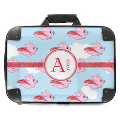 Flying Pigs Hard Shell Briefcase - 18" (Personalized)