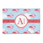 Flying Pigs 2' x 3' Indoor Area Rug (Personalized)