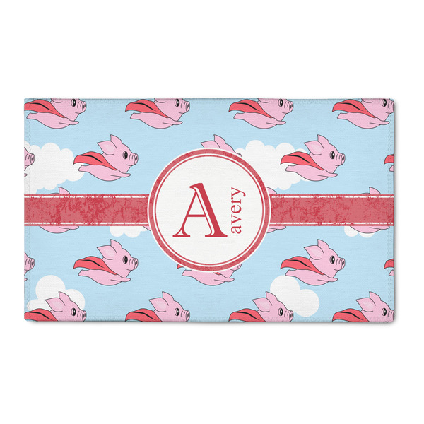 Custom Flying Pigs 3' x 5' Indoor Area Rug (Personalized)